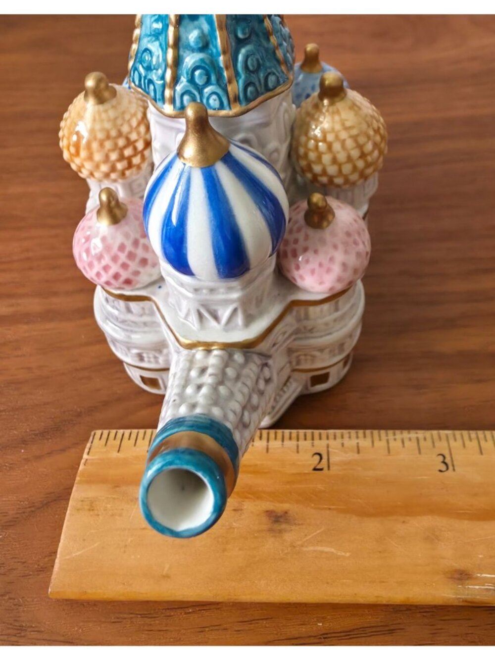 Vintage Gift Gallery Fitz & Floyd St. Basil's Cathedral Teapot Special-Teas 2002 - Picture 9 of 9